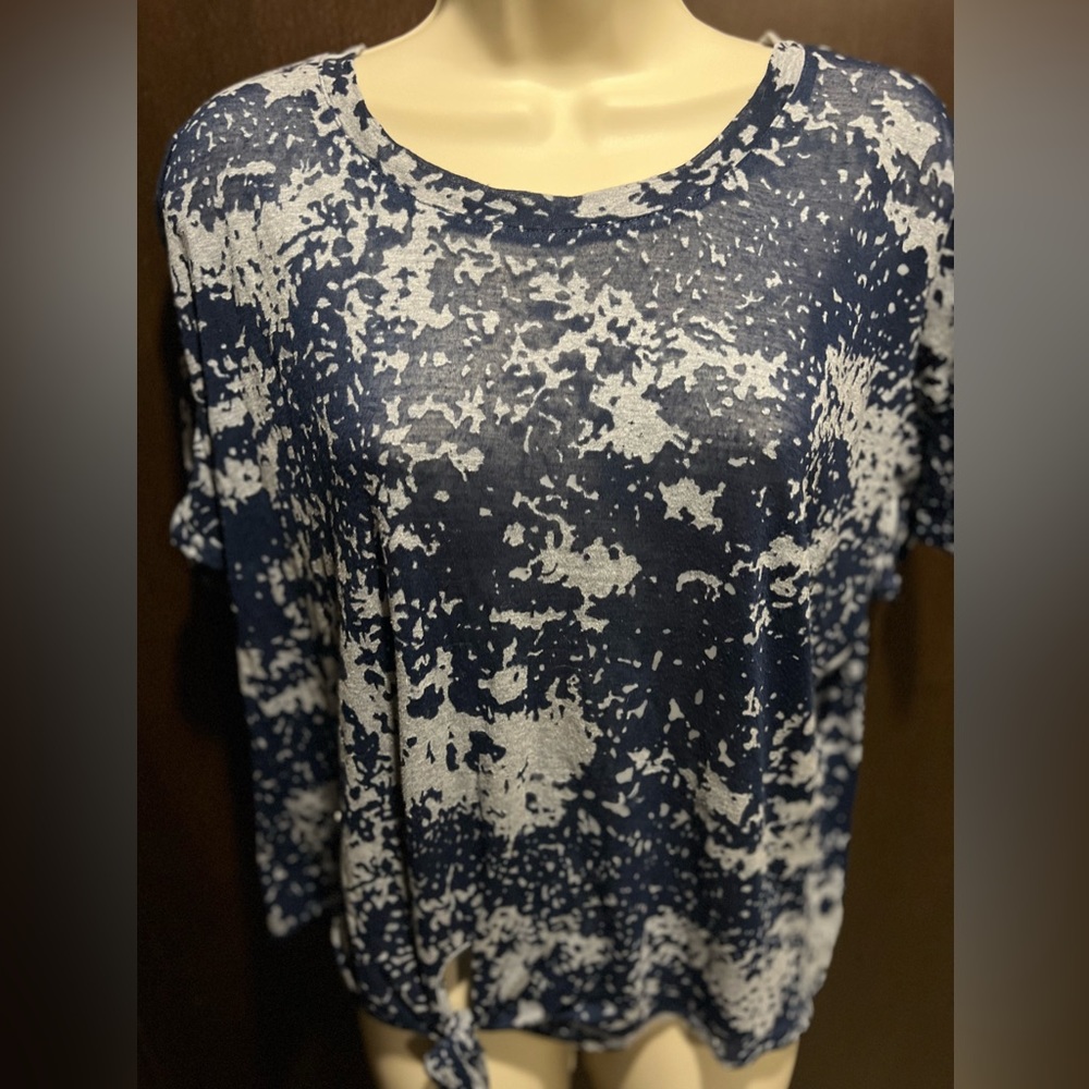 Rafaella Sport shirt with tie knot on the side
